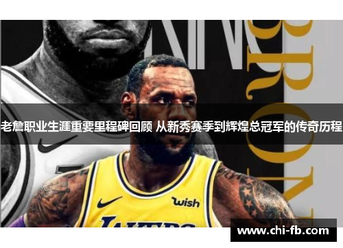 老詹职业生涯重要里程碑回顾 从新秀赛季到辉煌总冠军的传奇历程